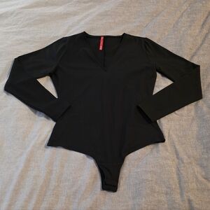 SPANX Sleek Black Bodysuit